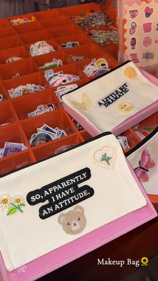 Customizable makeup bag